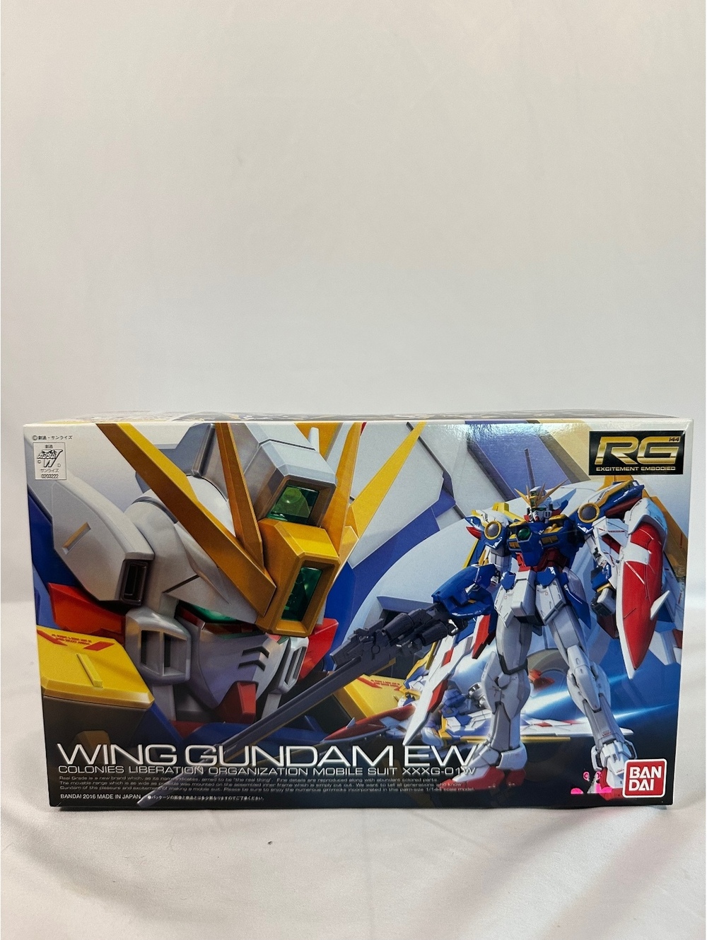 Bandai RG 1/144 Wing Gundam EW Model Kit